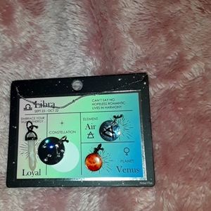 NK libra zodiac crystal